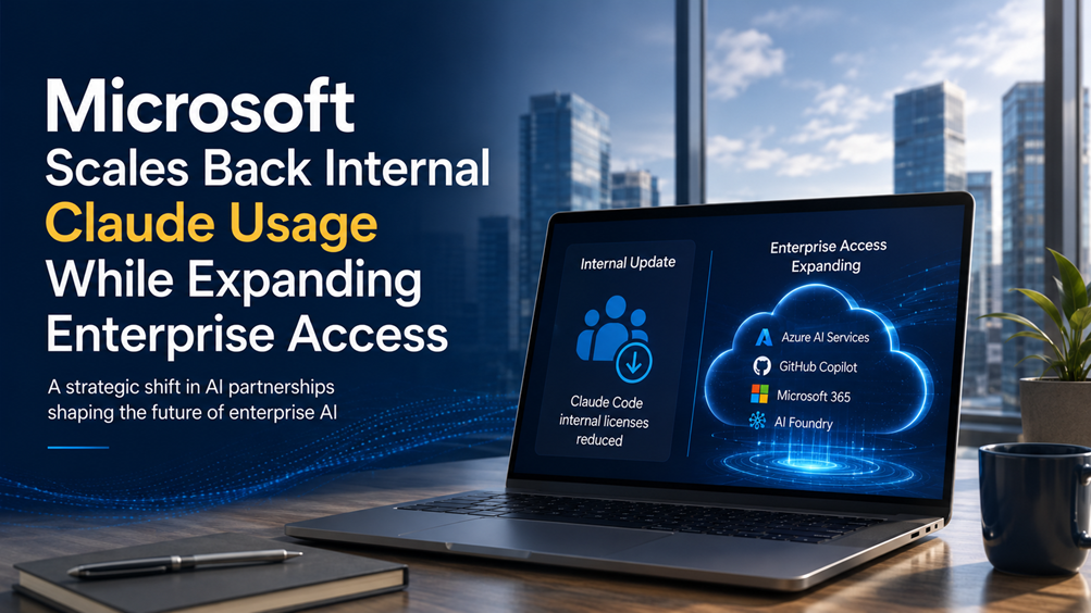 Microsoft Scales Back Internal Claude Usage While Expanding Enterprise Access: What It Means for the AI Industry